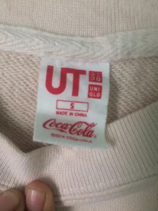 Coca Cola × Uniqlo Uniqlo Coca Cola Sweatshirts Size US S / EU 44-46 / 1 - 2 Thumbnail