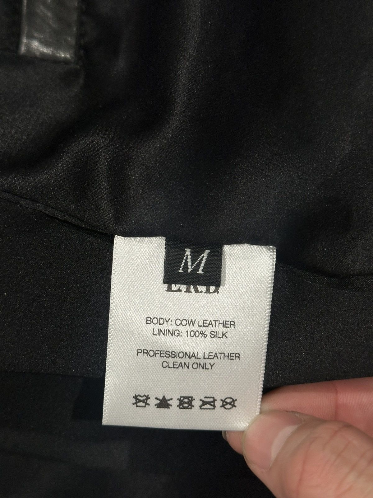 Enfants Riches Deprimes ERD Climax 29 Calfskin Leather Biker Jacket Size US M / EU 48-50 / 2 - 8 Thumbnail