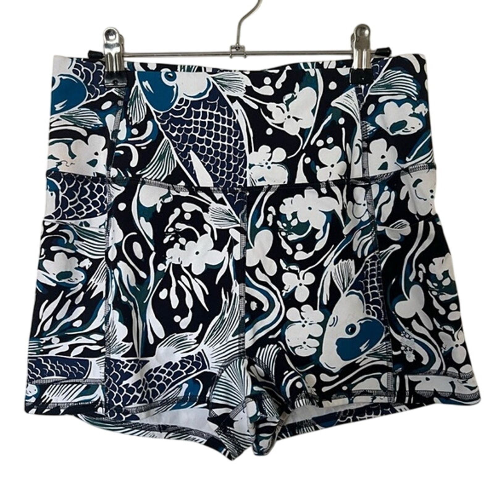 Free People New FP MOVEMENT Never Better Run Shorts $58 SMALL Blue Koi Size 28" / US 6 / IT 42 - 4 Thumbnail