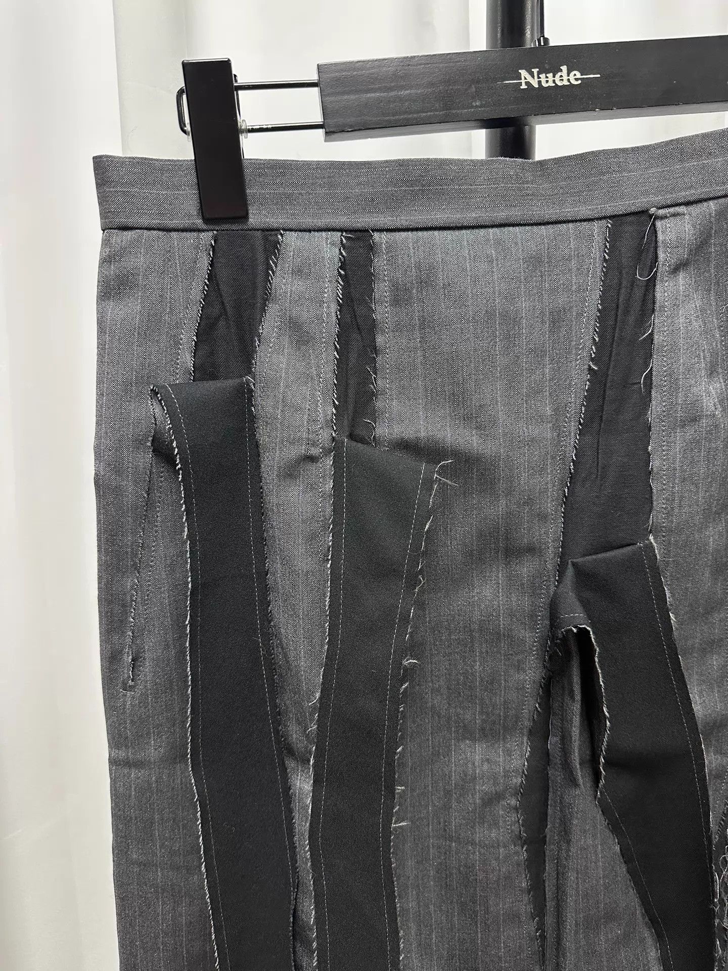 Comme des Garcons Comme des Garçons 15SS Ripped Wool Skirt M Size 27" / US 4 / IT 40 - 2 Thumbnail