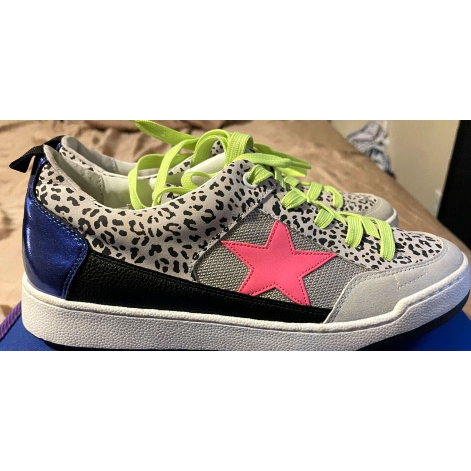 Steve Madden Steve Madden Goody Star Court Oxford Sneakers Leopard Print Womens Sz 10M Court Oxford Sneakers Leopard Print Womens Sz 10M Size US 10 / IT 40 - 5 Thumbnail