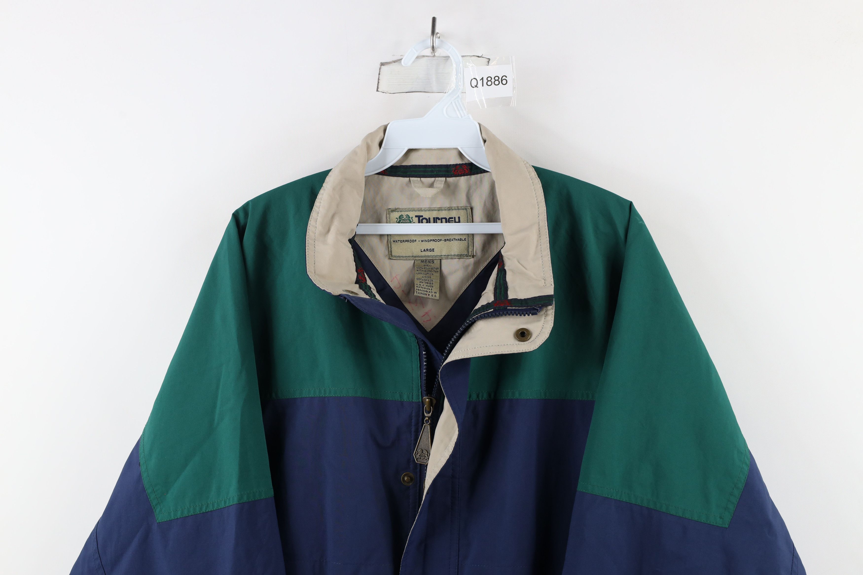 Vintage Vintage 90s Streetwear Goretex Waterproof Bomber Jacket Size US L / EU 52-54 / 3 - 2 Thumbnail