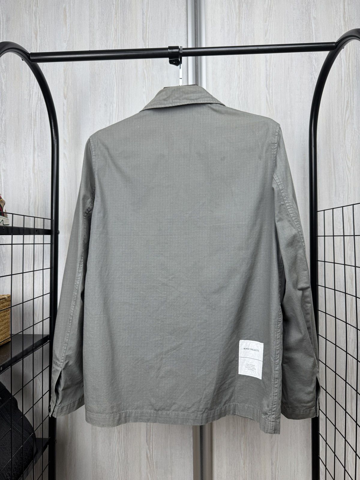 Norse Projects Norse Projects MADS RIPSTOP TAB SERIES multipocket jacket Size US S / EU 44-46 / 1 - 8 Thumbnail
