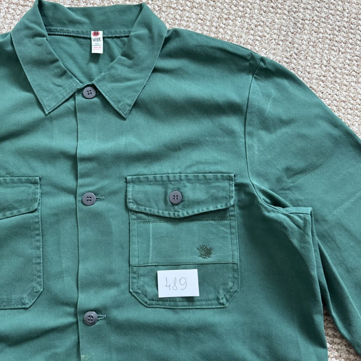 Le Laboureur French faded vintage utility works jacket Size US M / EU 48-50 / 2 - 13 Thumbnail