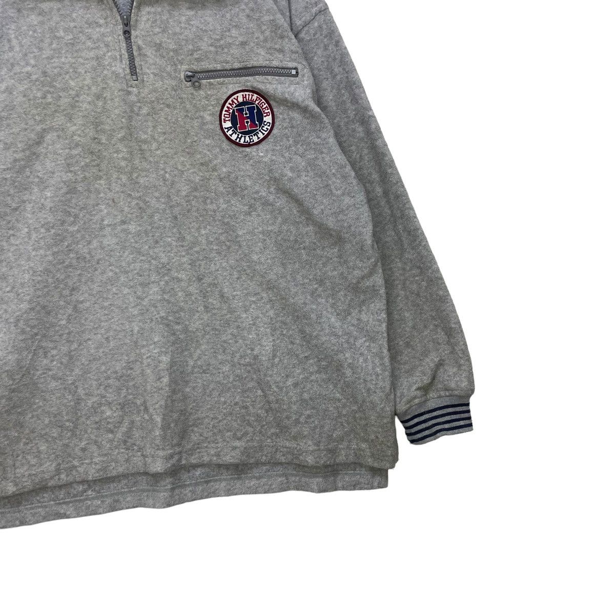 Tommy Hilfiger 💥Vintage Tommy Hilfiger Athletics Pullover Jacke Size US M / EU 48-50 / 2 - 3 Thumbnail
