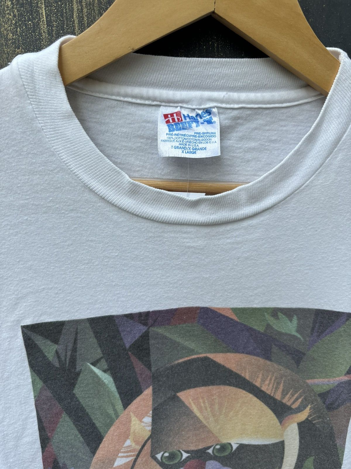 Vintage RARE! Vintage 90’s Art Adobe Illustrator Promo Animal Size US XL / EU 56 / 4 - 5 Thumbnail