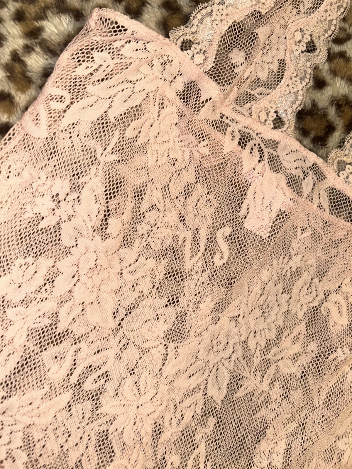Victoria's Secret × Vintage Victoria Secret Pink Slip Size S / US 4 / IT 40 - 1 Thumbnail