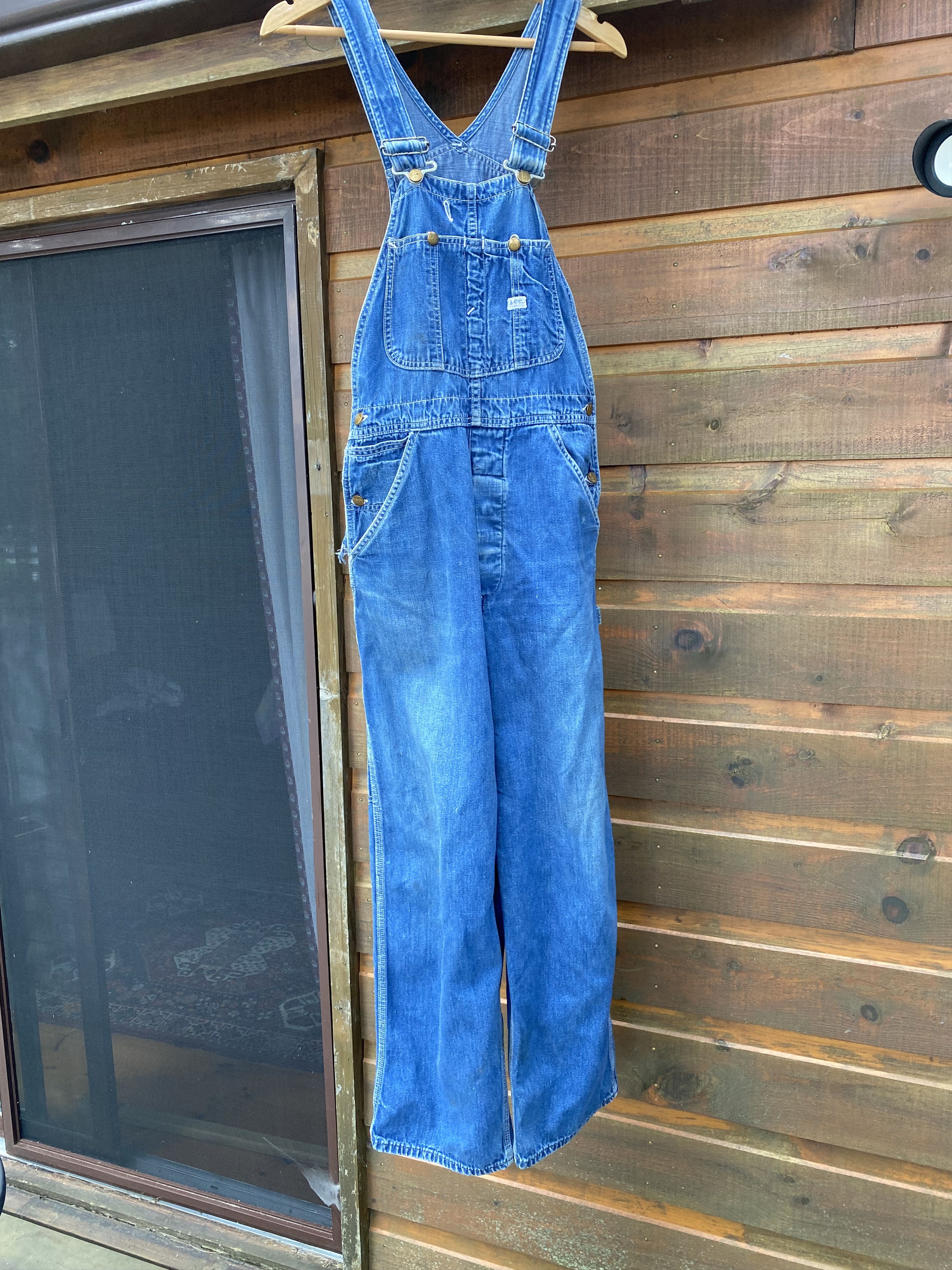 Ebay Bib Overalls Sanforized Overalls Bib Overalls 1970s Denim