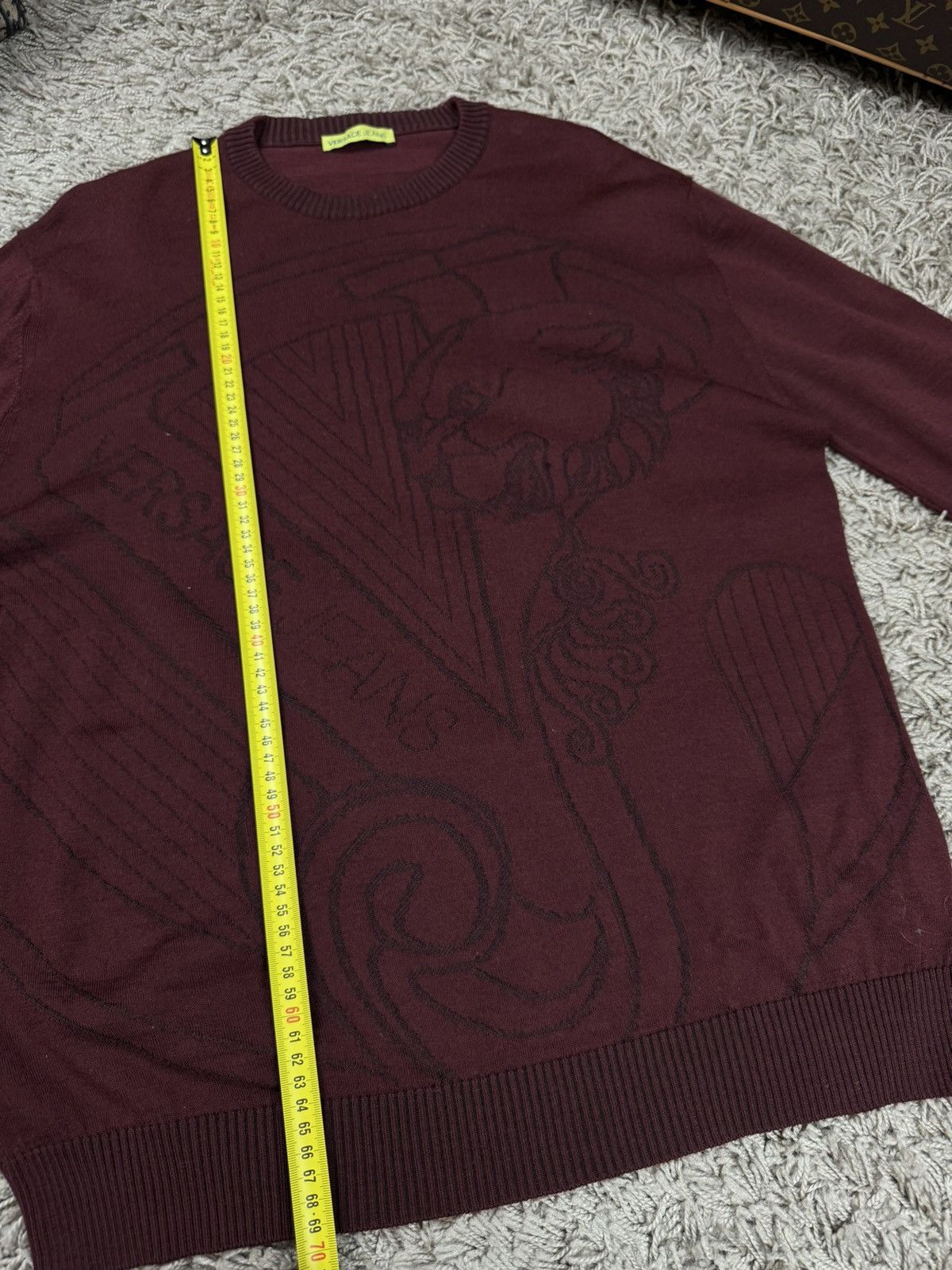 Versace Rare sweater Versace Jeans original luxury item Size US XL / EU 56 / 4 - 7 Thumbnail