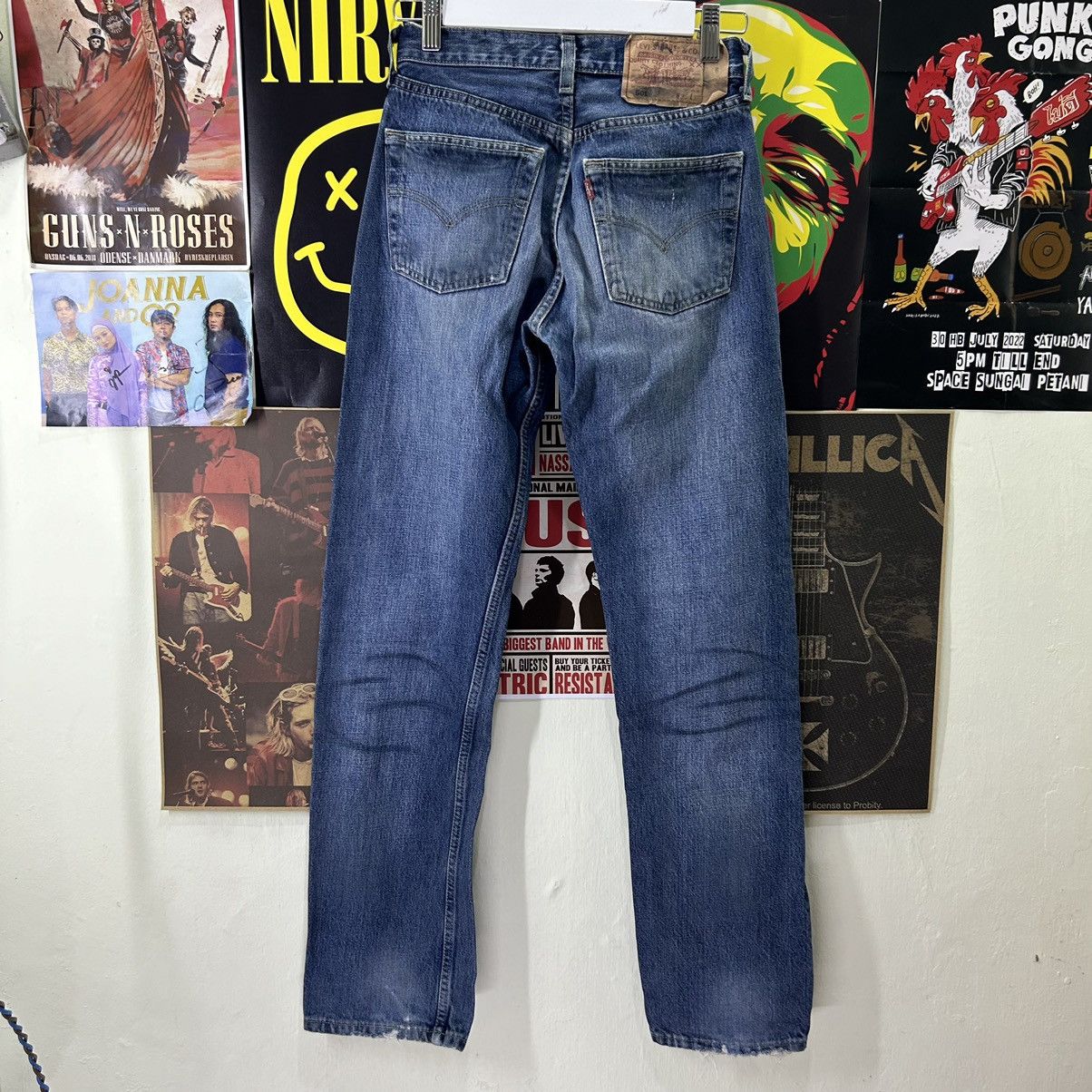 Levi's Vintage Levi’s 501 Y2k Distressed Denim Size US 26 / EU 42 - 10 Thumbnail