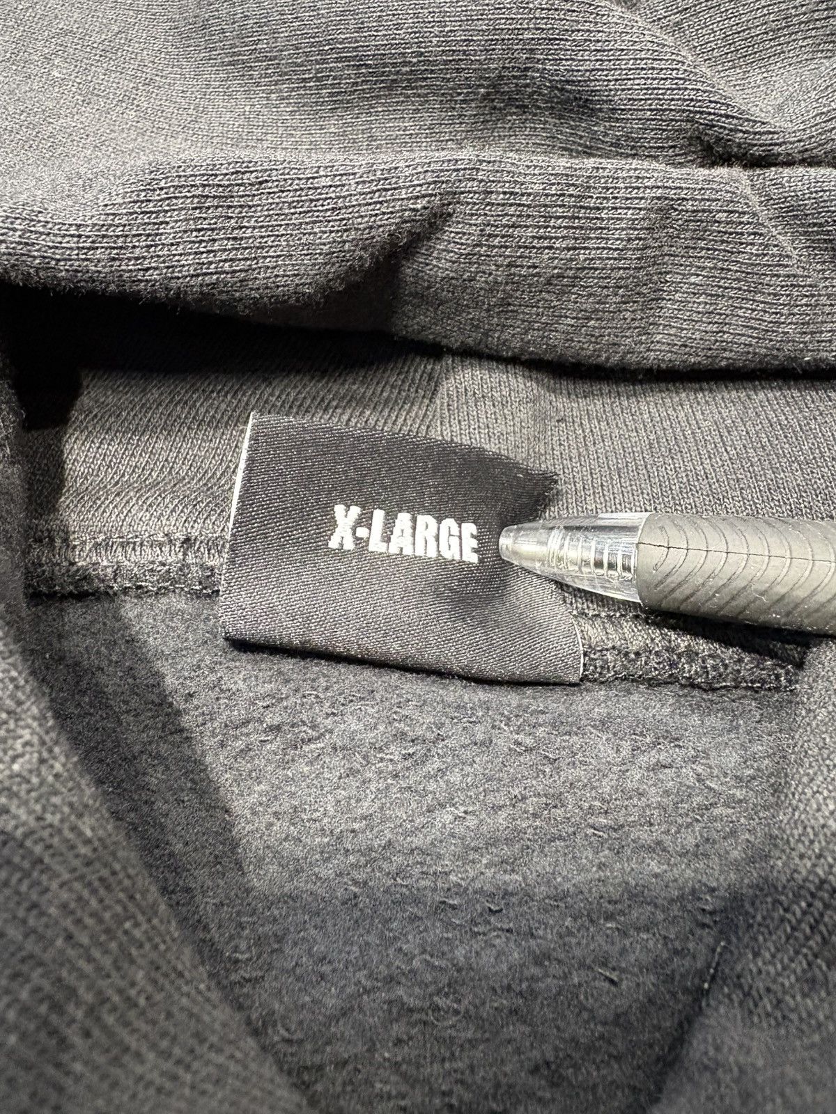 Revenge REVENGE “SNOWFALL” HOODIE - SIZE XL - (BLACK) Size US XL / EU 56 / 4 - 6 Thumbnail