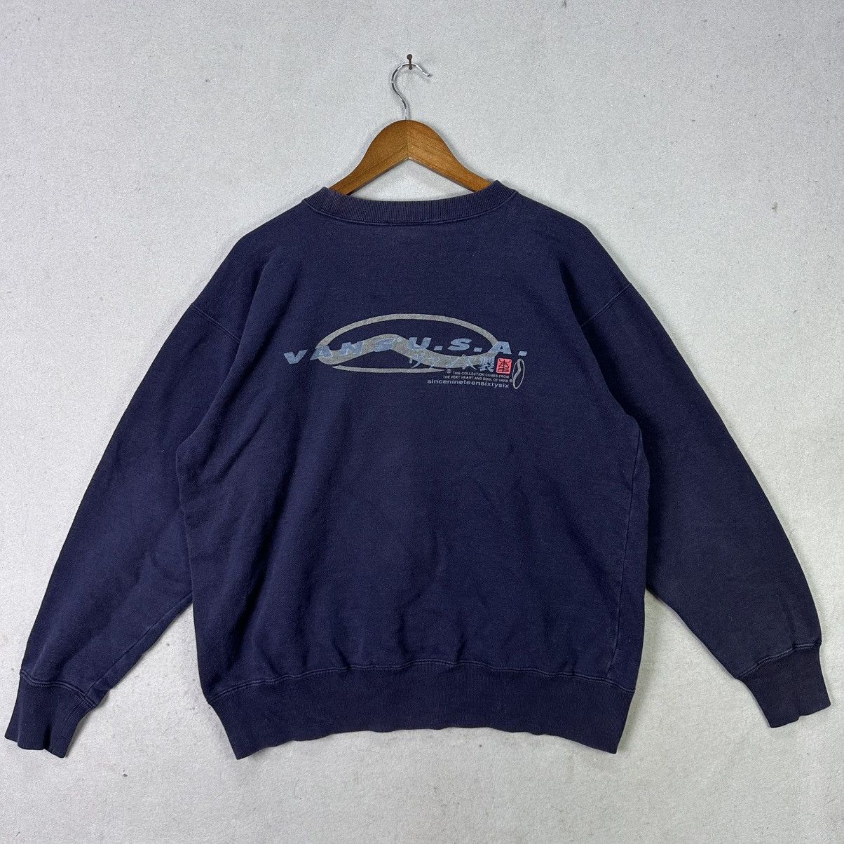 Vans Vintage 90s Vans U.S.A Sweatshirt Size US L / EU 52-54 / 3 - 6 Thumbnail