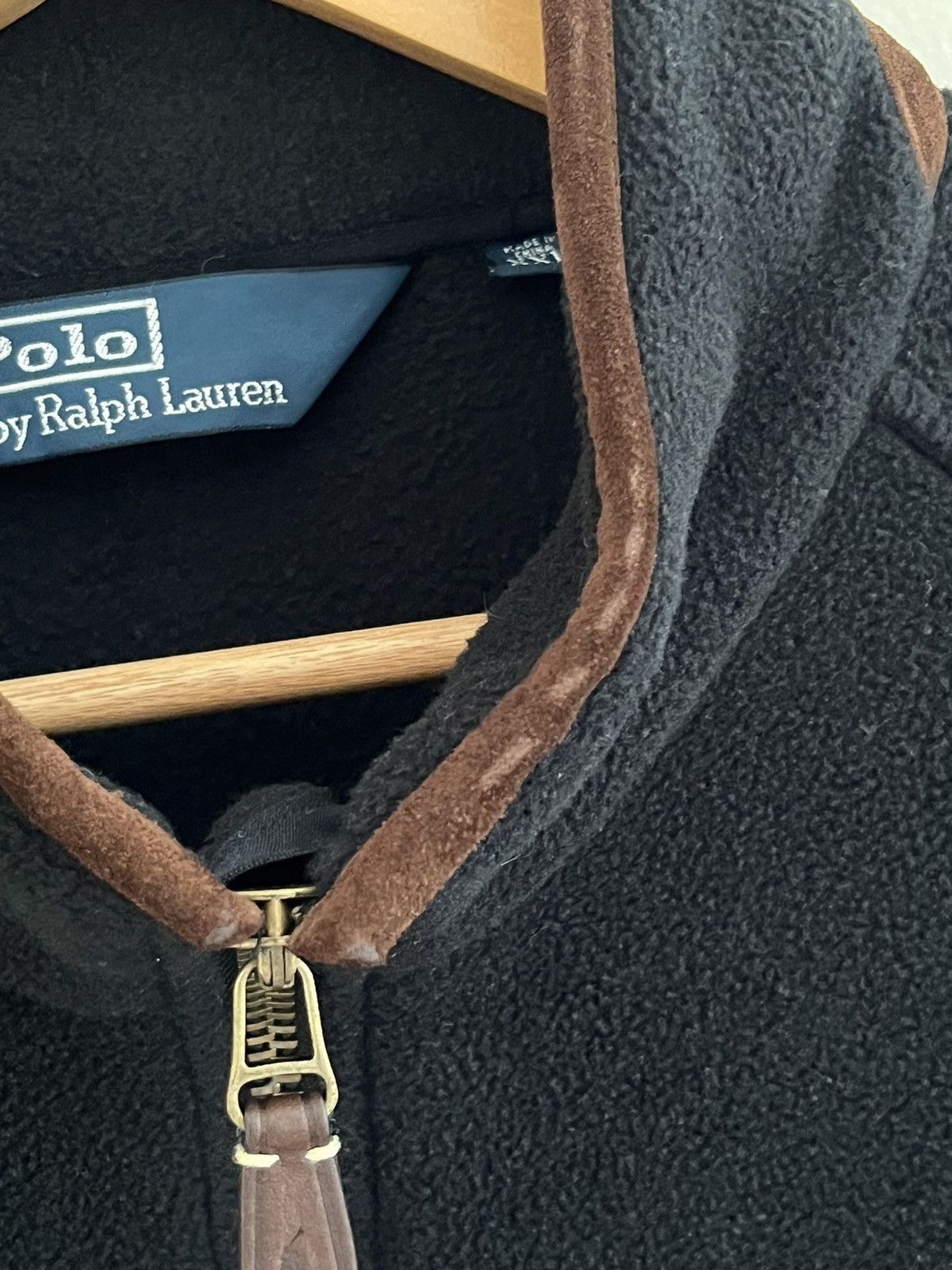 Polo Ralph Lauren × Vintage Vintage 90’s Polo Ralph Lauren Fleece Jacket Size US XL / EU 56 / 4 - 5 Thumbnail