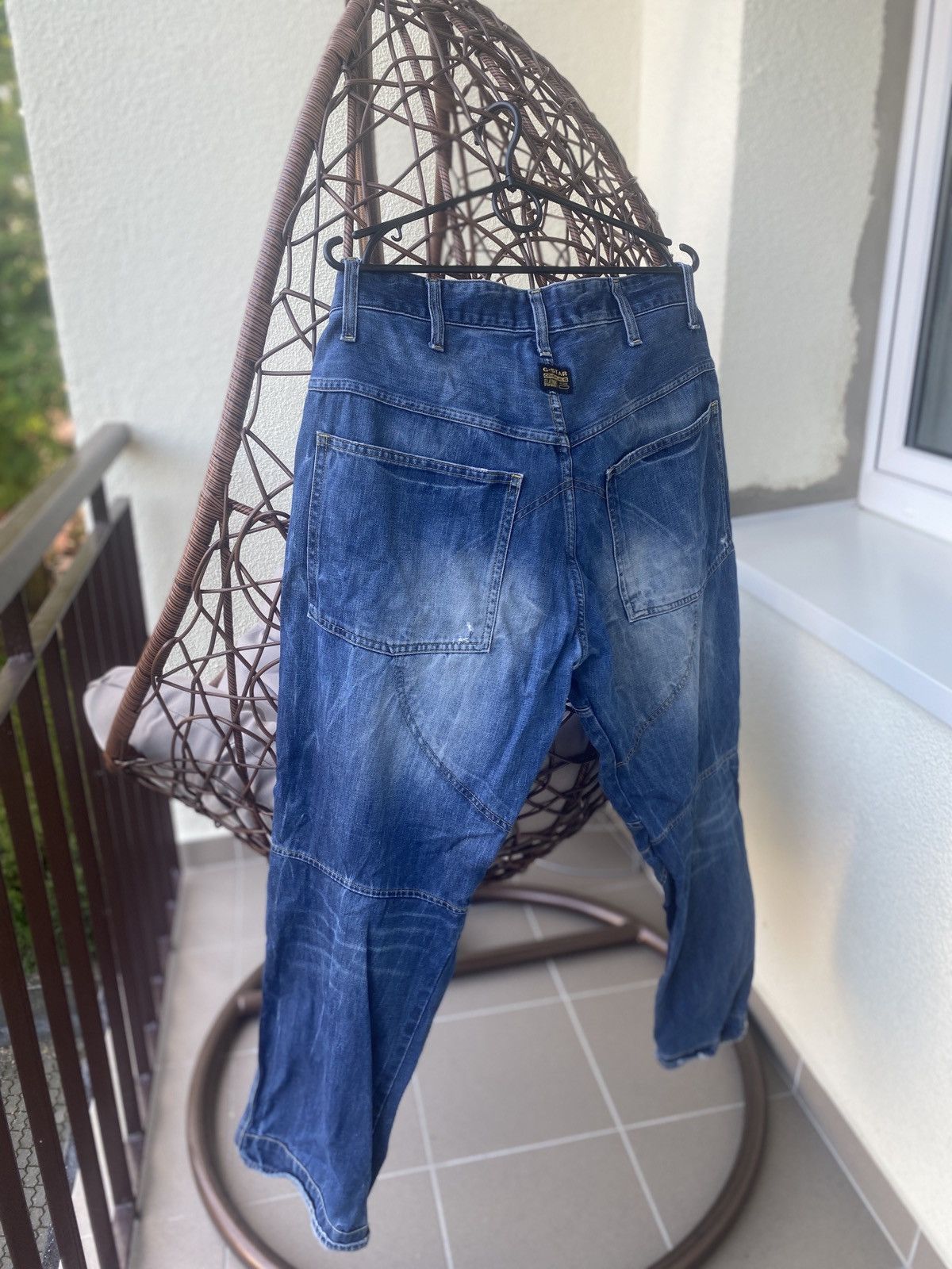 G-Star G-STAR 5620 Loose Raw Denim Pants Size US 34 / EU 50 - 3 Thumbnail