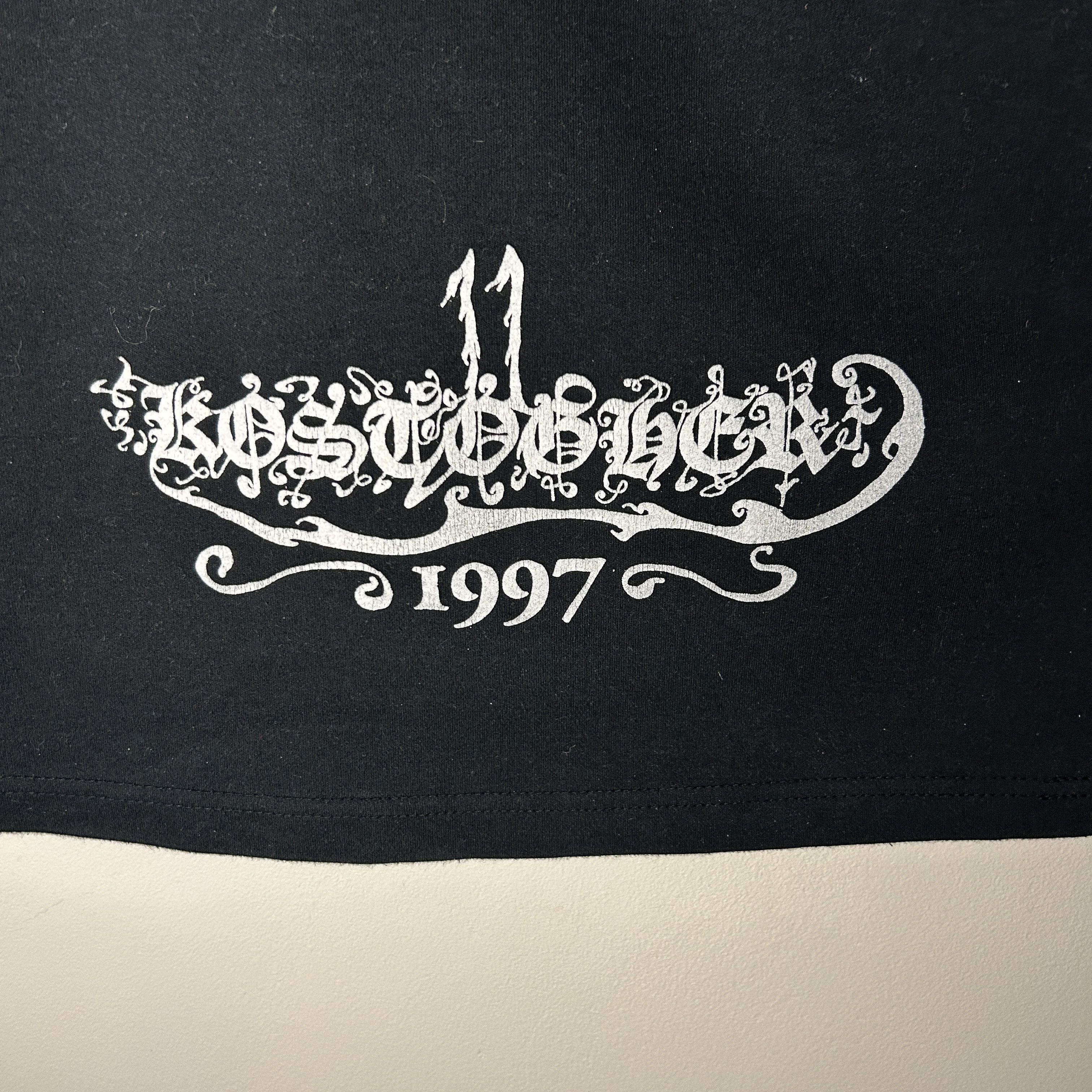 Band Tees Vintage Arckanum Kostogher 1997 Black Metal Band T-shirt Size US XL / EU 56 / 4 - 4 Thumbnail