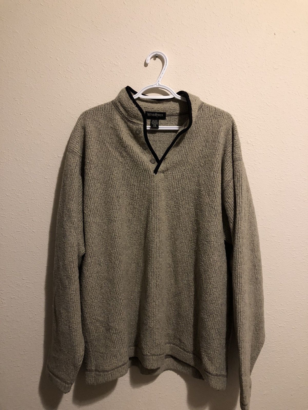 Vintage × Windriver Vintage WindRiver Wool Pullover Fleece Sweater Size US L / EU 52-54 / 3 - 1 Thumbnail