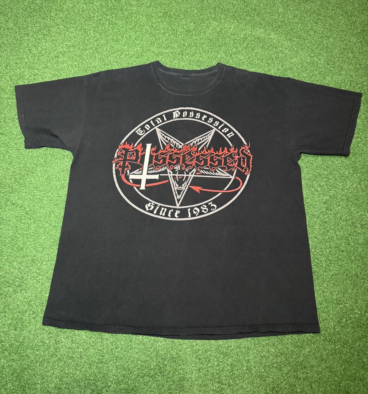 Band Tees Possessed Vintage Death Metal Band T Shirt XL 24x28 Satanic Size US XL / EU 56 / 4 - 1 Thumbnail