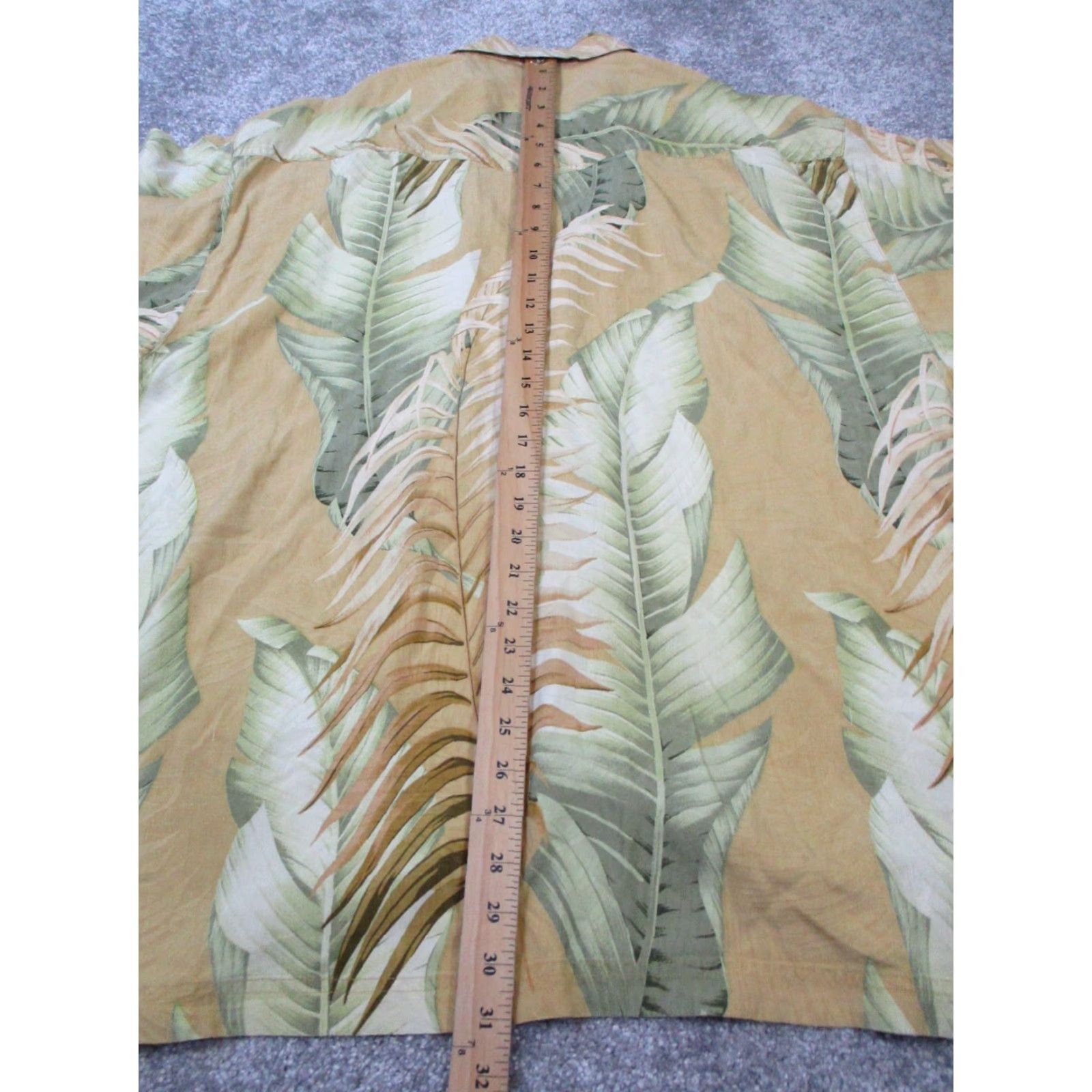 Tommy Bahama Tommy Bahama Shirt Mens XL Green Floral Silk Button Up Size US XL / EU 56 / 4 - 6 Thumbnail