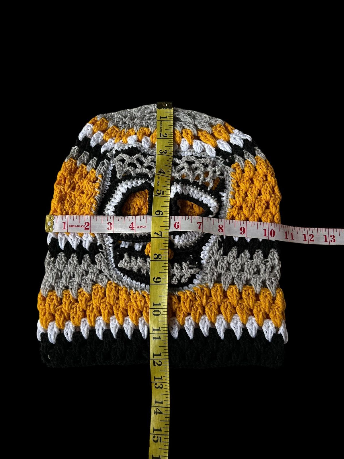 Japanese Brand × Kapital × Vintage Very Rare Crochet Knitted Handmade Balaclava Masked Size ONE SIZE - 8 Thumbnail