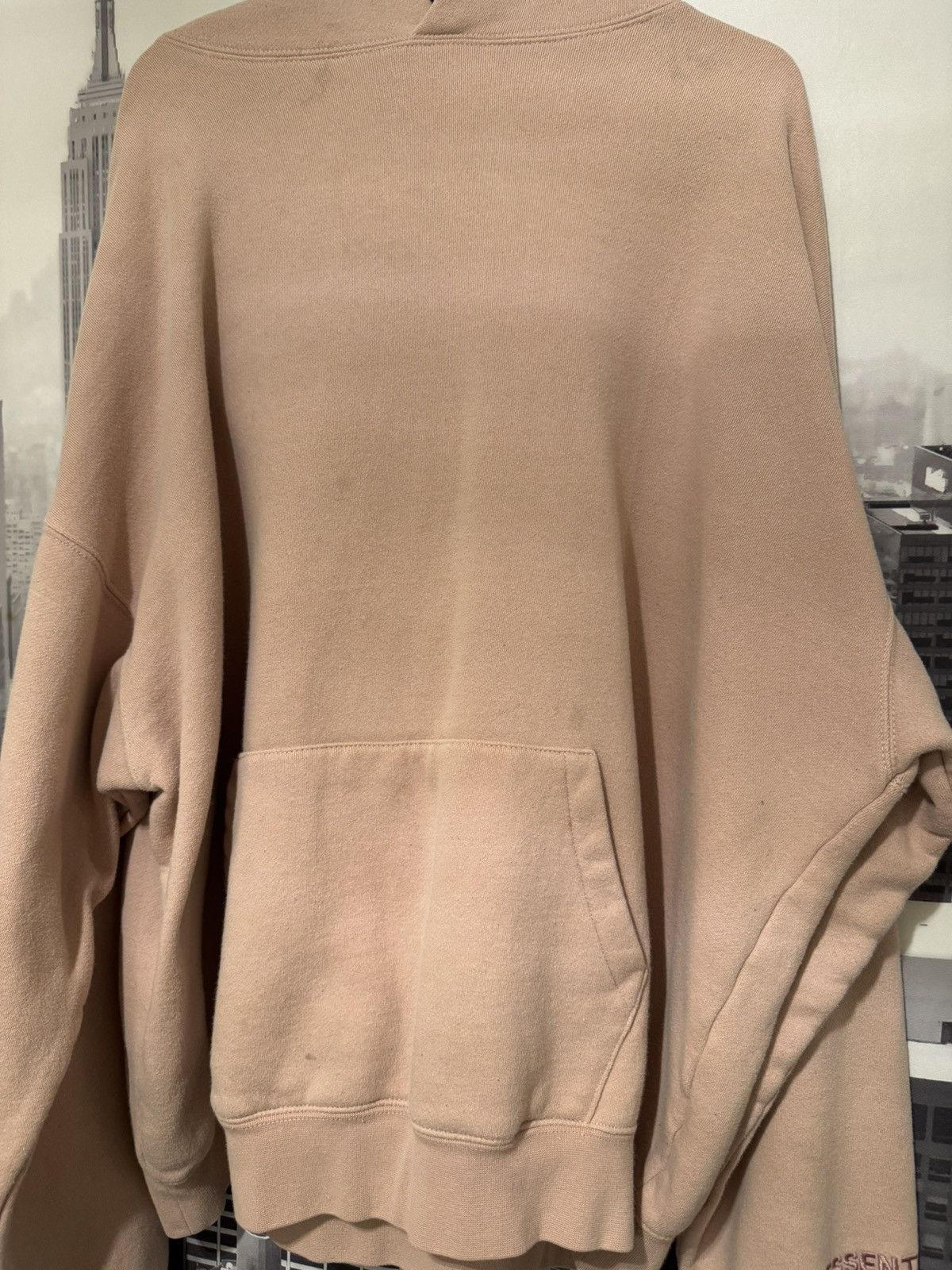 Fear of God 💥OG Fear of God Essentials Graphic Hoodie FW18 Pink SZ LRG Size US L / EU 52-54 / 3 - 13 Thumbnail