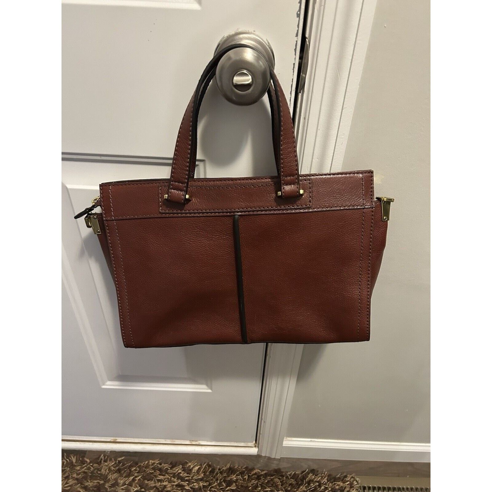 Fossil NEW! Vintage Fossil Lauren Hand Bags Satchel Brown Size ONE SIZE - 2 Thumbnail