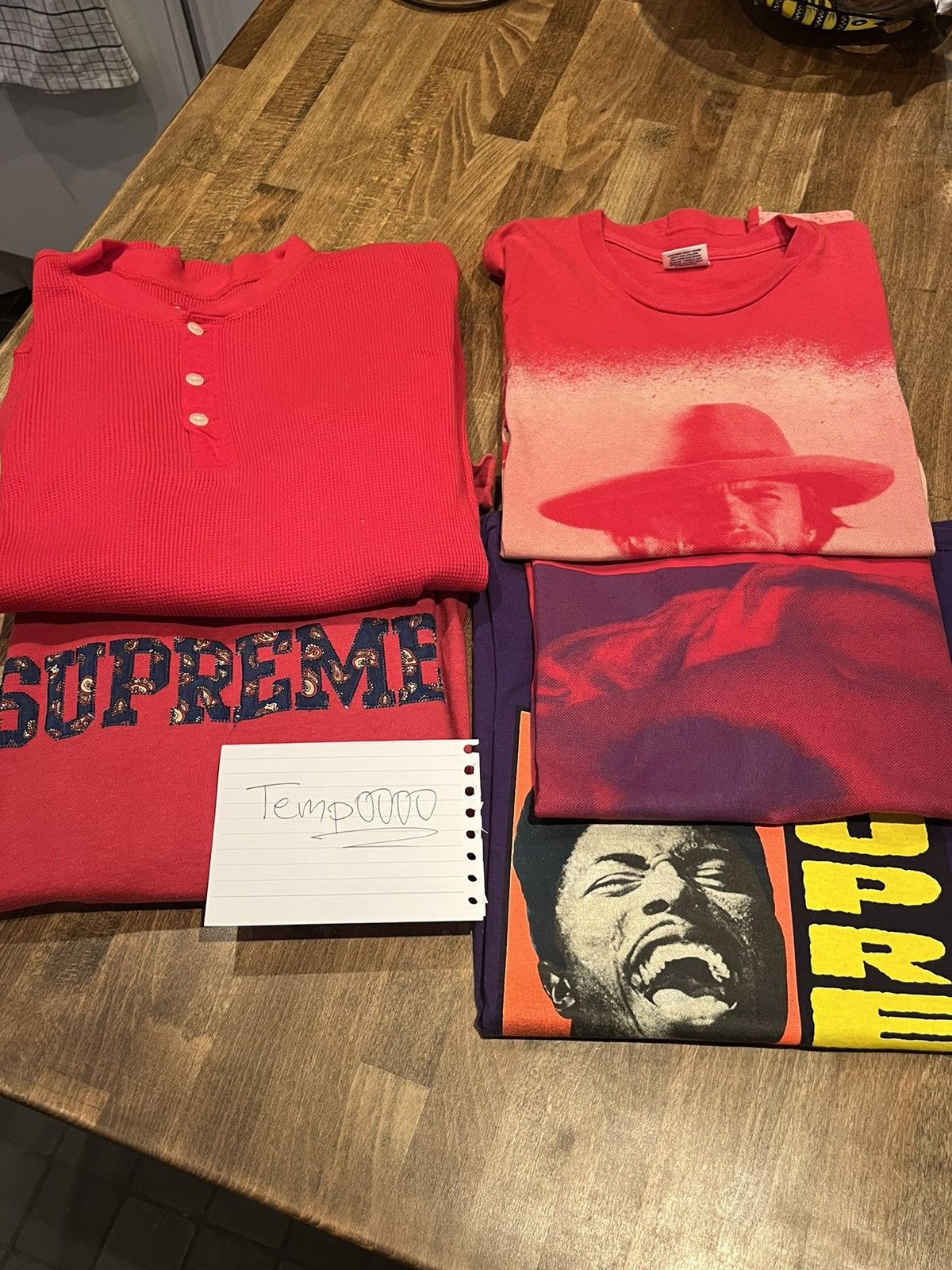 Supreme Supreme Origin Tee Red Medium S/S 12 | Grailed