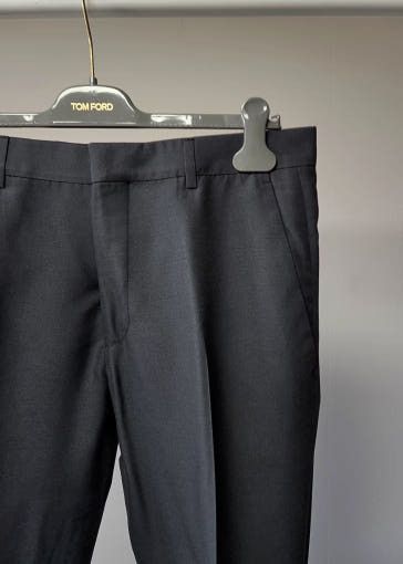 Tom Ford o1sm1stk0725 Atticus Belt Loop Trouser in Black Size US 32 / EU 48 - 2 Thumbnail