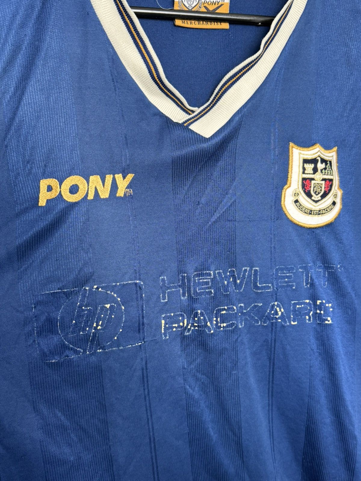 PONY Tottenham Hotspur 97/98 Away Football Jersey Size US XL / EU 56 / 4 - 3 Thumbnail