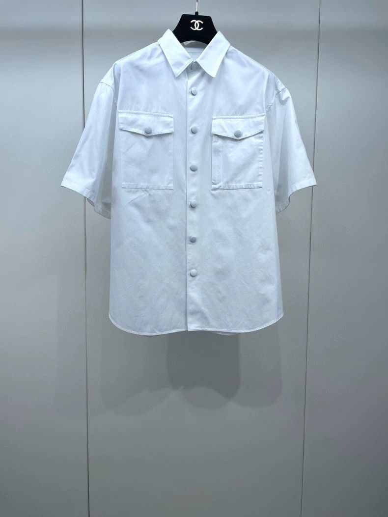 Prada PRADA White Basic Short Sleeve TShirt -2505 Size US M / EU 48-50 / 2 - 5 Thumbnail