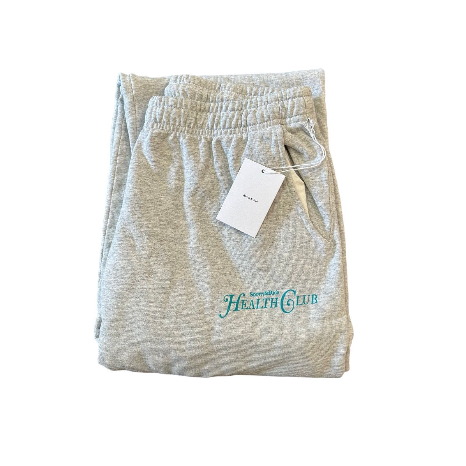 NWT Sporty & Rich Health Club sweat pant size large unisex