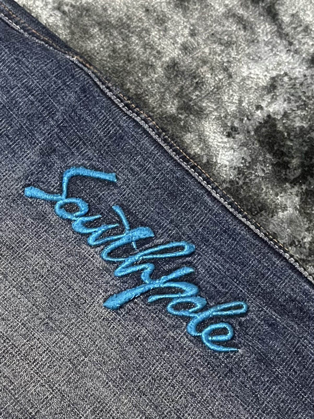 Southpole Southpole Vintage Baggy Denim Shorts – Blue – Size 28 Size 28" / US 6 / IT 42 - 5 Thumbnail