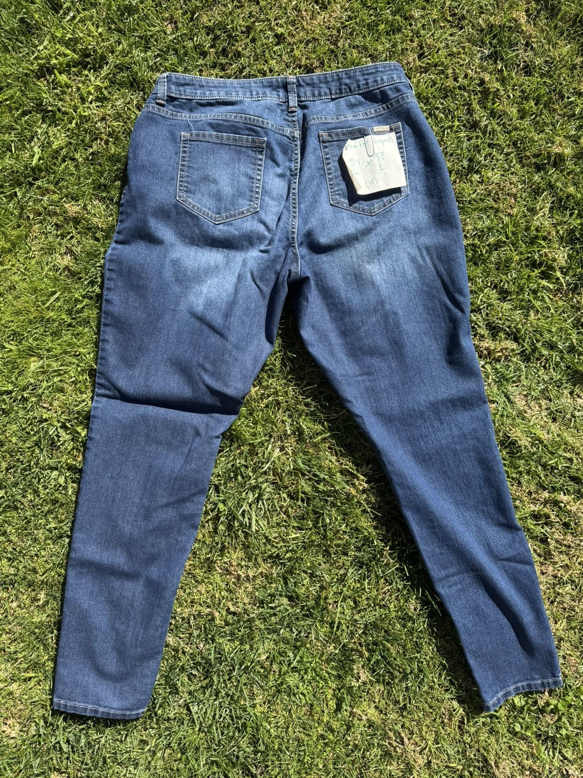 Jennifer Lopez Jennifer Lopez Skinny Jeans Size 34" / US 12 / IT 48 - 2 Thumbnail