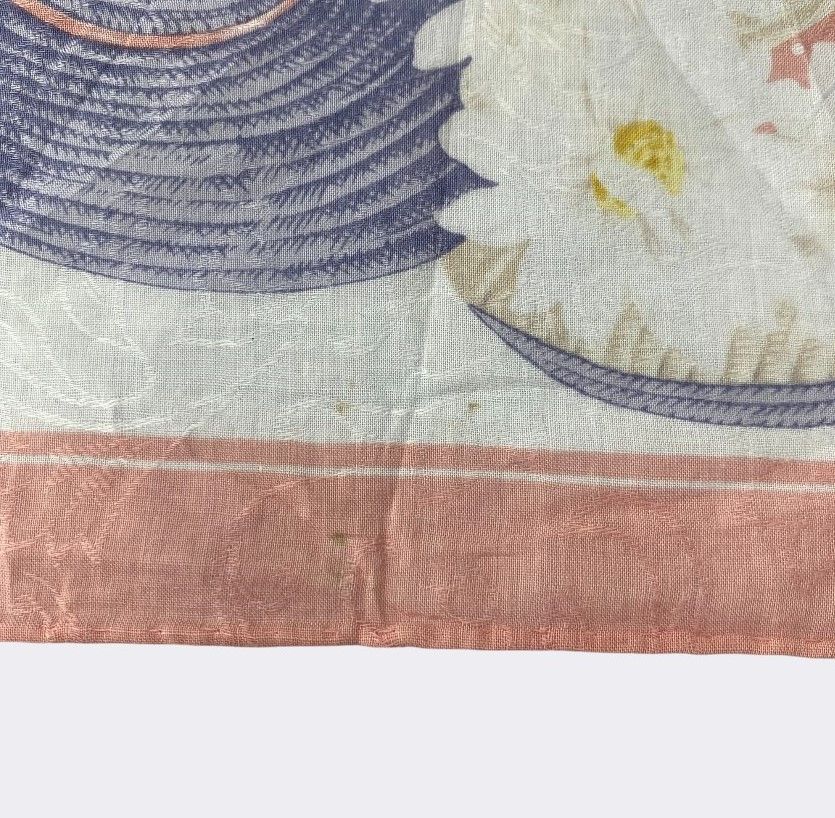 Other Vintage Nina Ricci Handkerchief Neckerchief Bandana H015R Size ONE SIZE - 4 Thumbnail