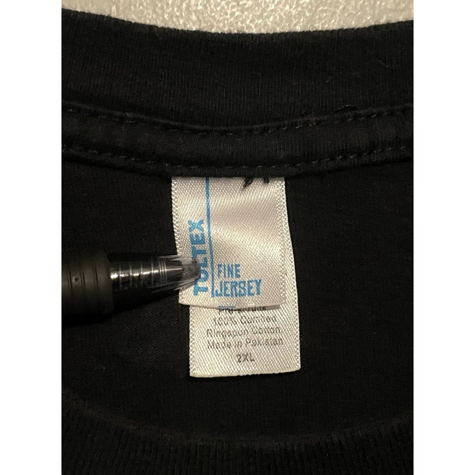 Tultex VINTAGE 300 Movie Promo T-Shirt Men’s 2XL Black Tultex Regular Crew Neck Short Sleeve Cotton Shirt Mens Movie B463 Glory 300 Size US XXL / EU 58 / 5 - 6 Thumbnail