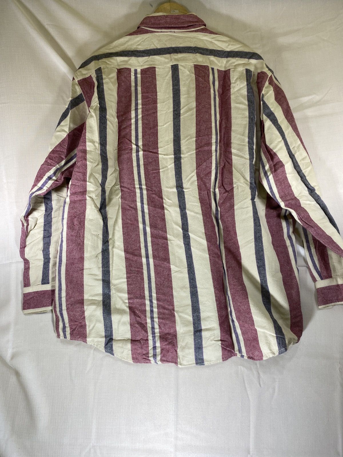 Nigel Cabourn flanel big striped oversized Size US M / EU 48-50 / 2 - 2 Thumbnail