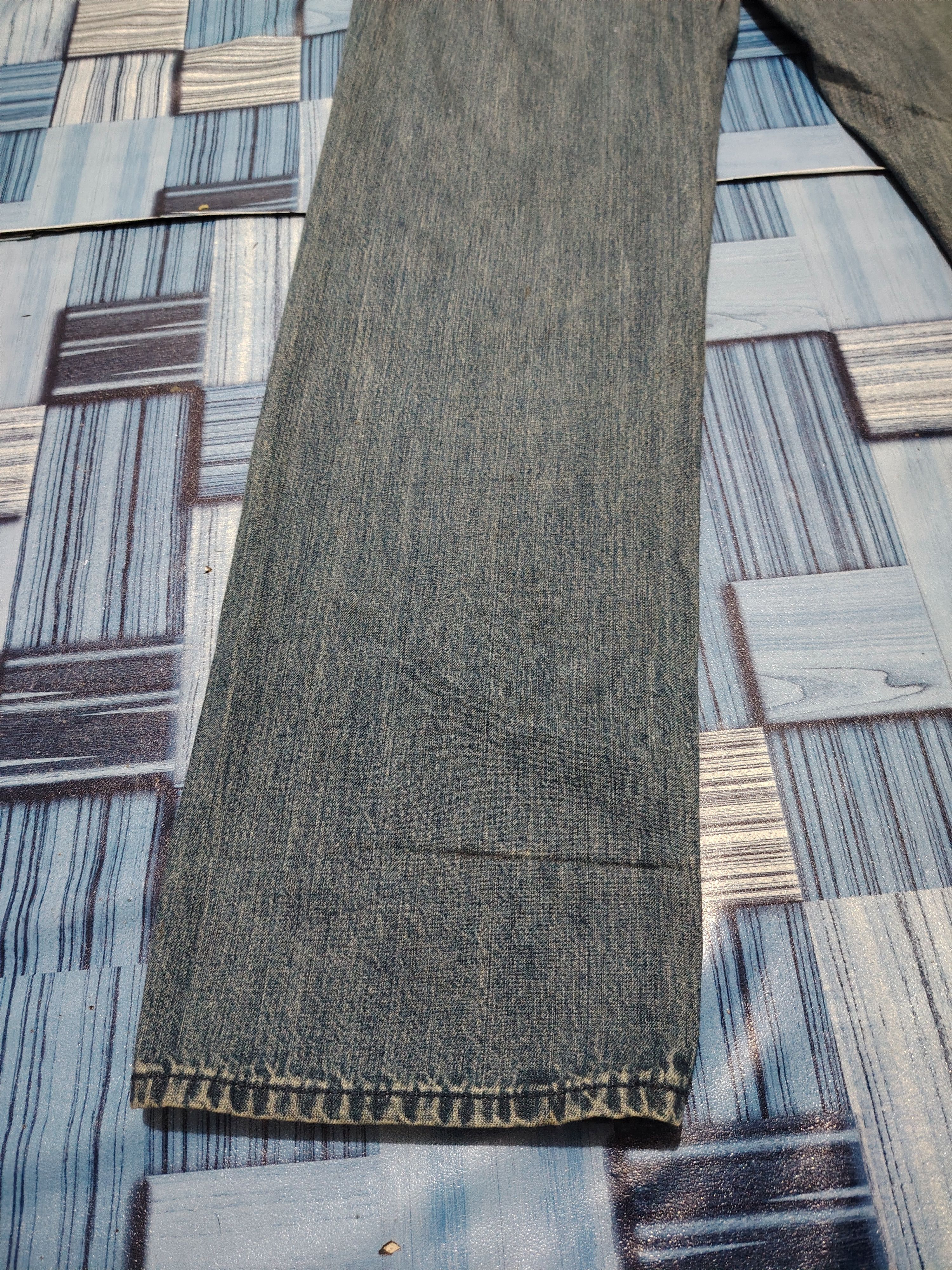 JW Anderson × Uniqlo Japanese JW Anderson Uniqlo Distressed jeans Size US 30 / EU 46 - 15 Thumbnail