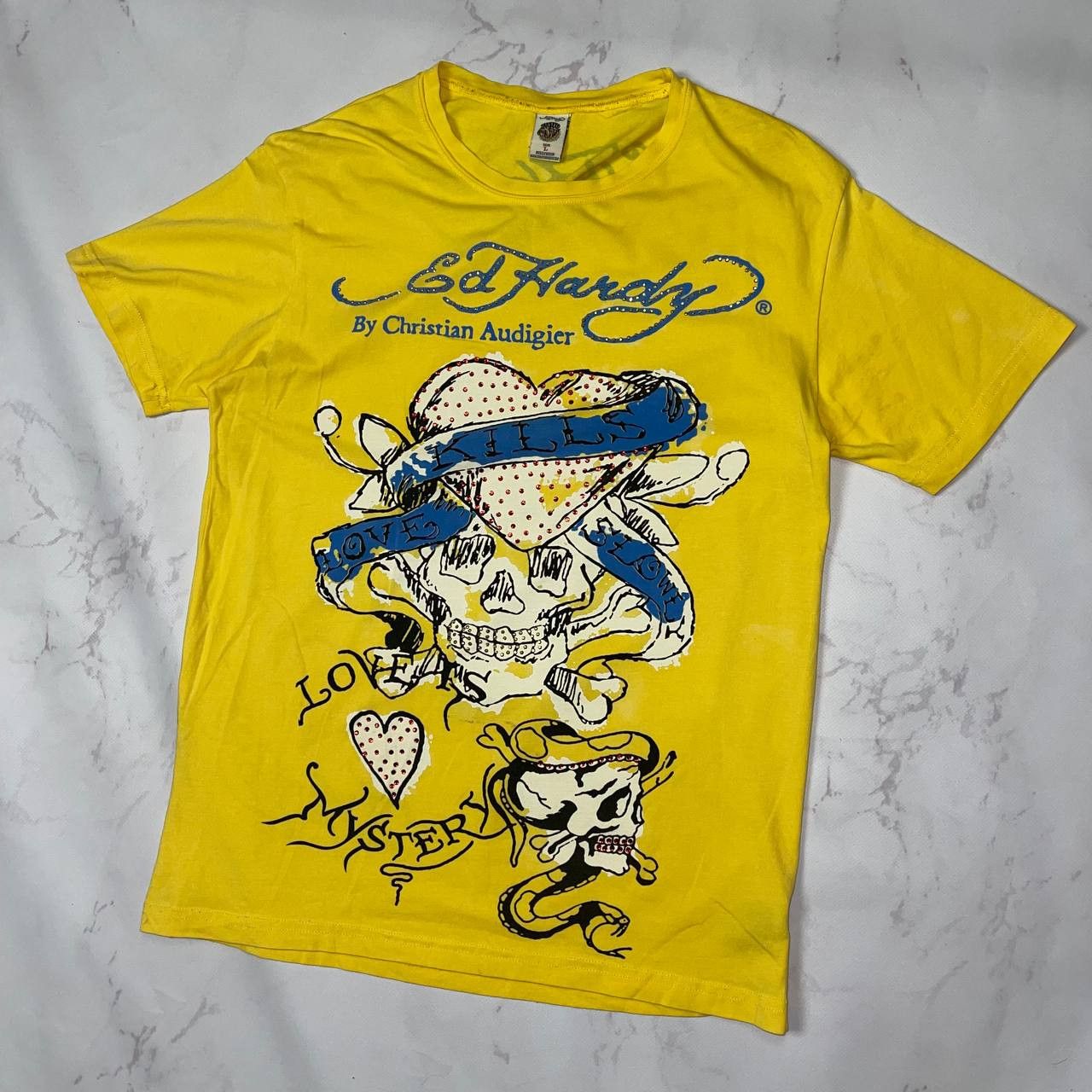 Ed Hardy Ed Hardy × Streetwear × Vintage Ed Hardy T-shirt Size L Y2K Size US L / EU 52-54 / 3 - 2 Thumbnail