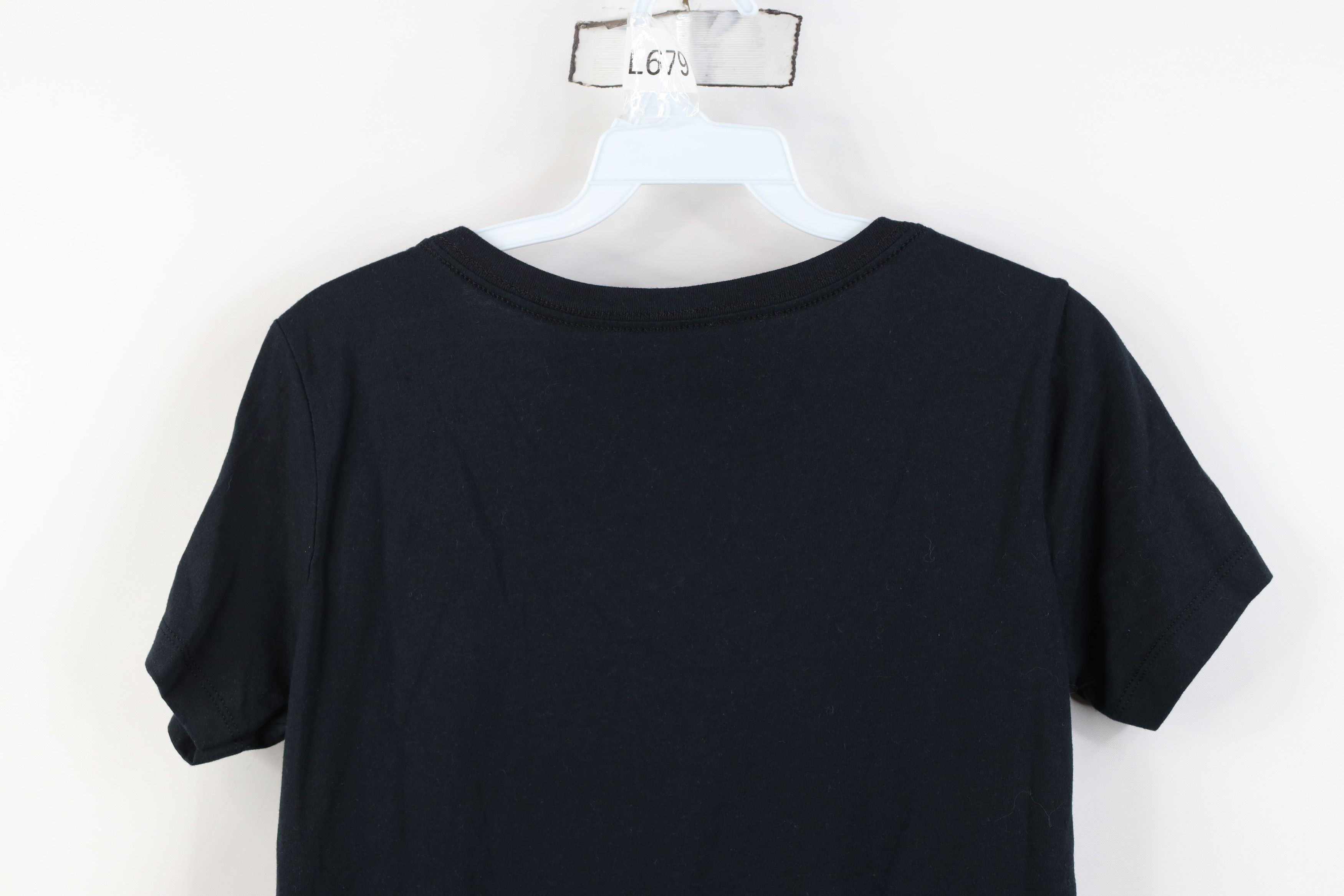 Vintage Y2K Monster Energy Drink Spell Out V-Neck T-Shirt Black Size L / US 10 / IT 46 - 9 Thumbnail