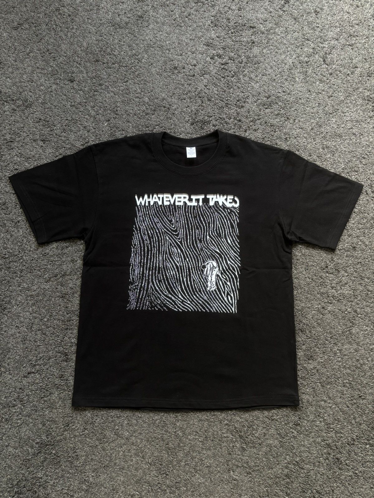 Deathwish × Vintage Vintage whatever it takes spine heavyweight black tee shirt Size US M / EU 48-50 / 2 - 2 Thumbnail
