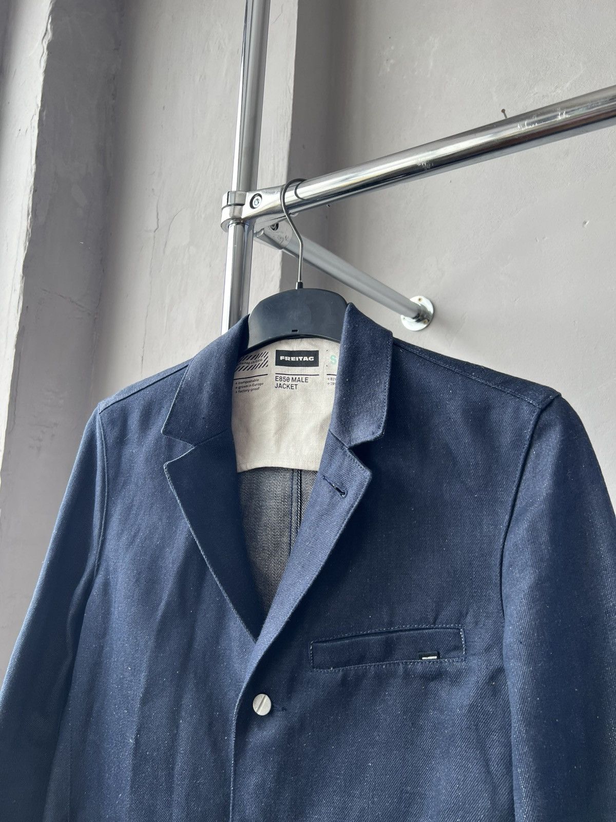 Freitag ICONIC JAPAN FASHION FREITAG F-ABRIC E850 WORKWEAR JACKET S Size US S / EU 44-46 / 1 - 6 Thumbnail