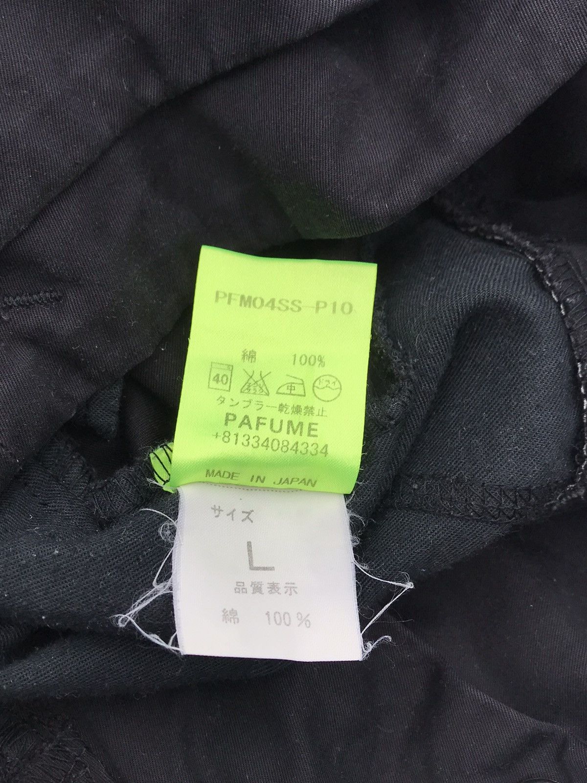 Japanese Brand Japanese Brand Pafume Premium Label Black Casual Pants Size US 30 / EU 46 - 7 Thumbnail