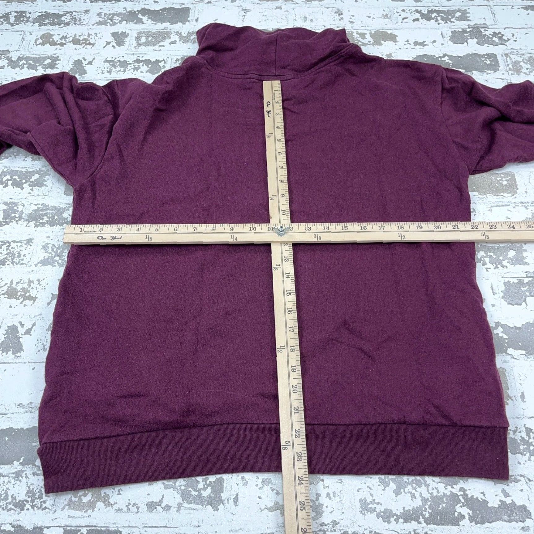 Victoria's Secret VINTAGE Victoria's Secret Pink Sweatshirt Women Medium Purple Pullover Turtle Neck Size M / US 6-8 / IT 42-44 - 7 Thumbnail