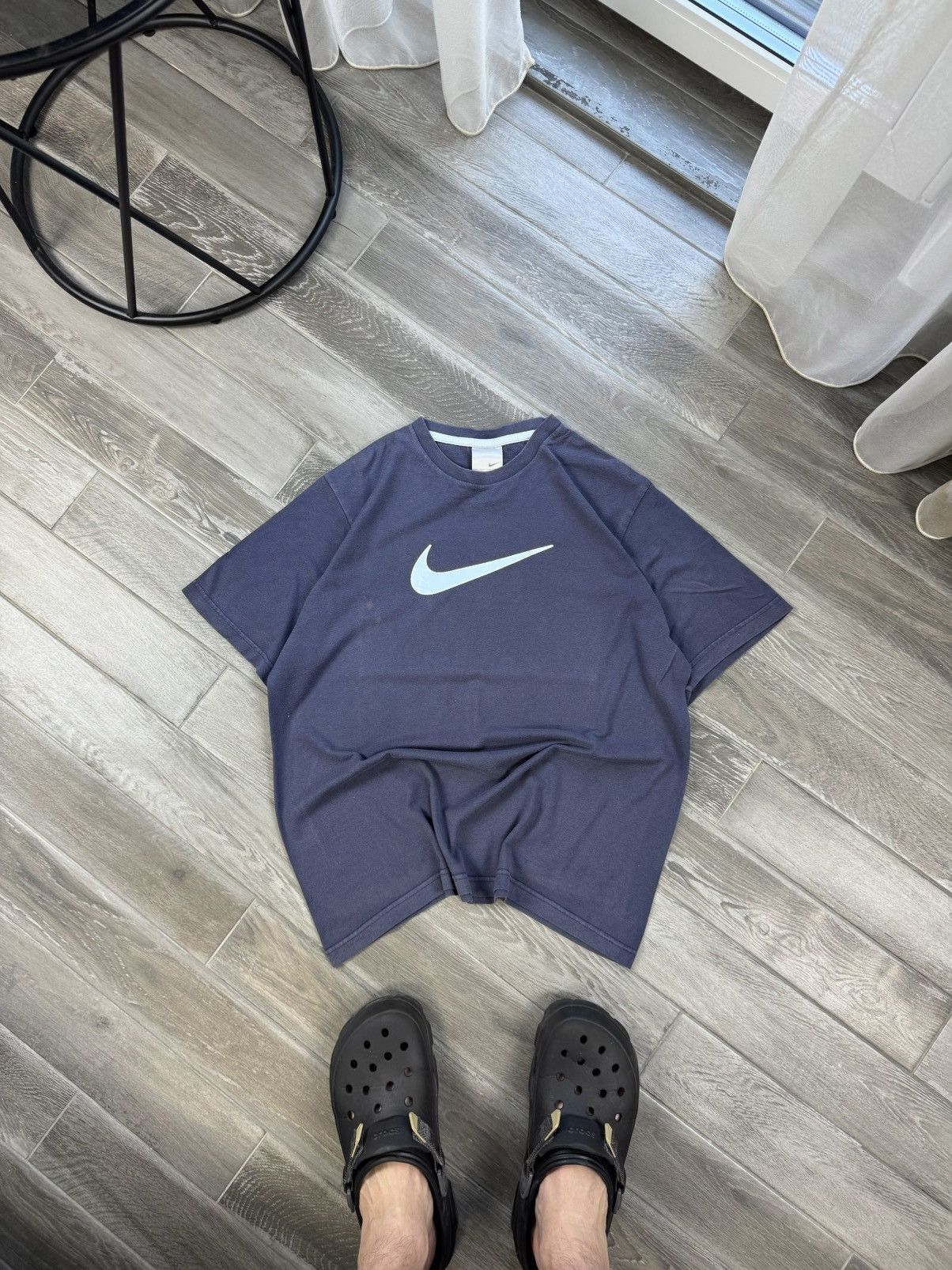 Vintage Vintage Nike Challenge Court Centre Logo Tee Size US L / EU 52-54 / 3 - 1 Thumbnail