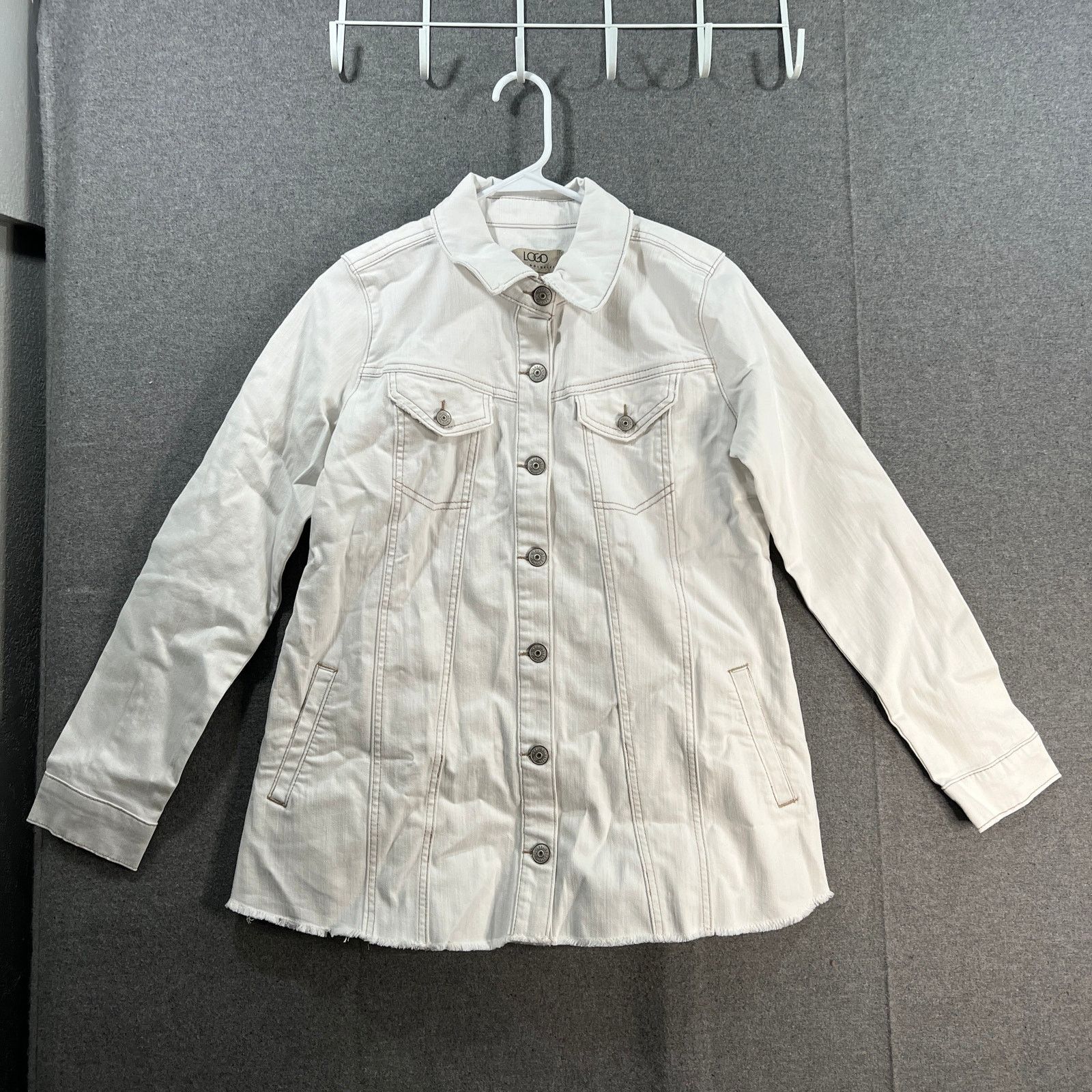 Other LOGO by Lori Goldstein Jeans Jacket Womens Size S / US 4 / IT 40 - 1 Thumbnail