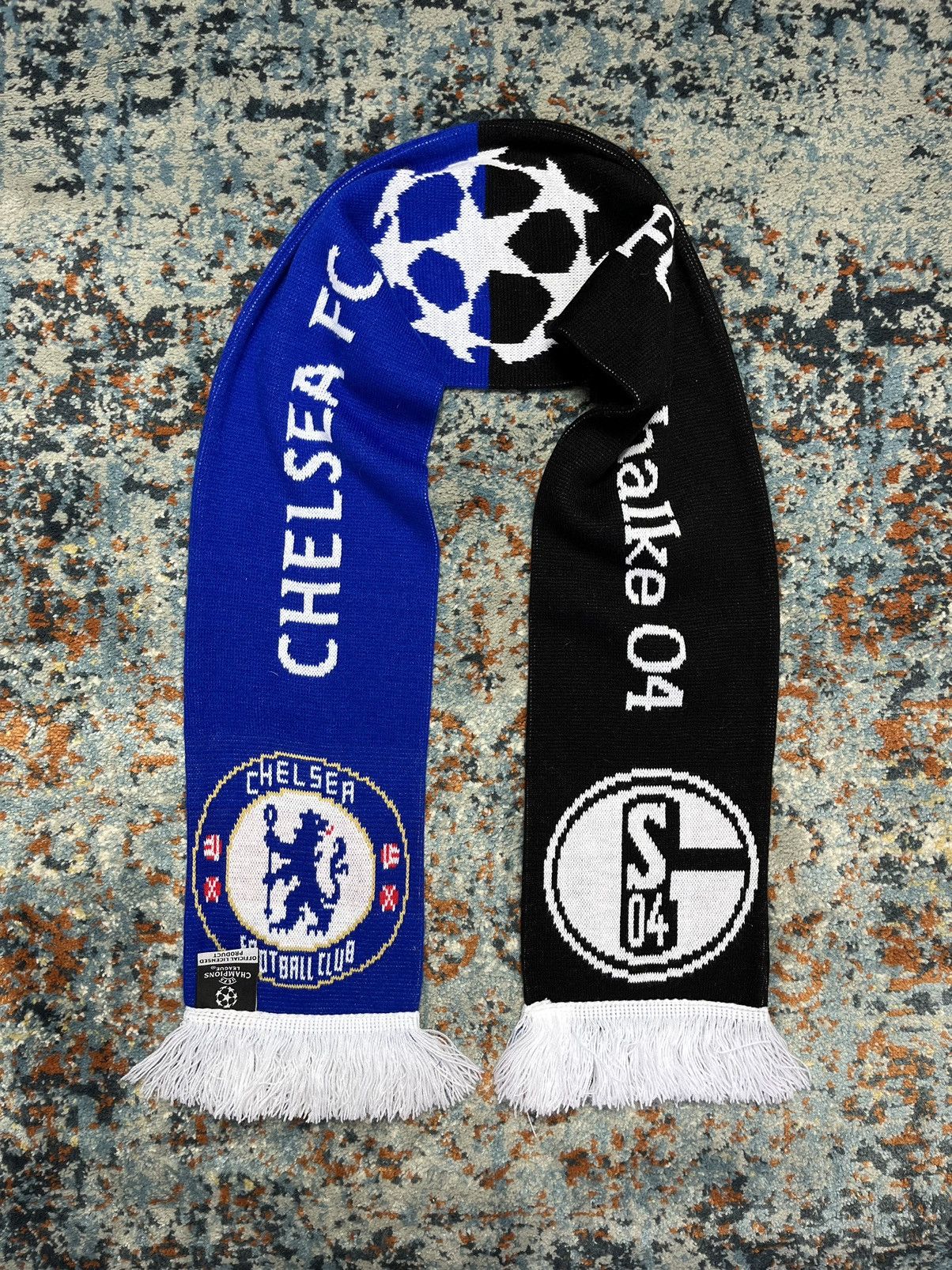 Chelsea Soccer × Vintage Vintage y2k Chelsea FC & Shalke 04 UEFA champions league Size ONE SIZE - 1 Thumbnail