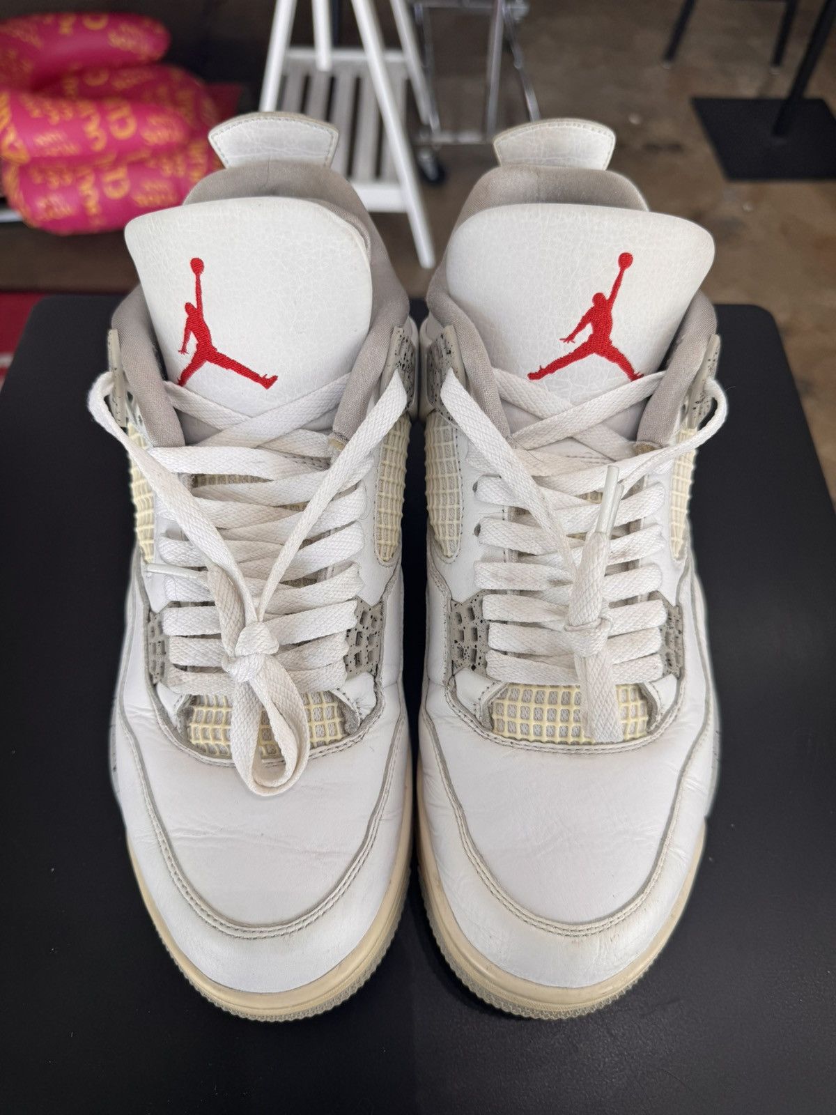 Jordan Brand Air Jordan 4 White Oreo Size 10 (2021) Size US 10 / EU 43 - 2 Thumbnail