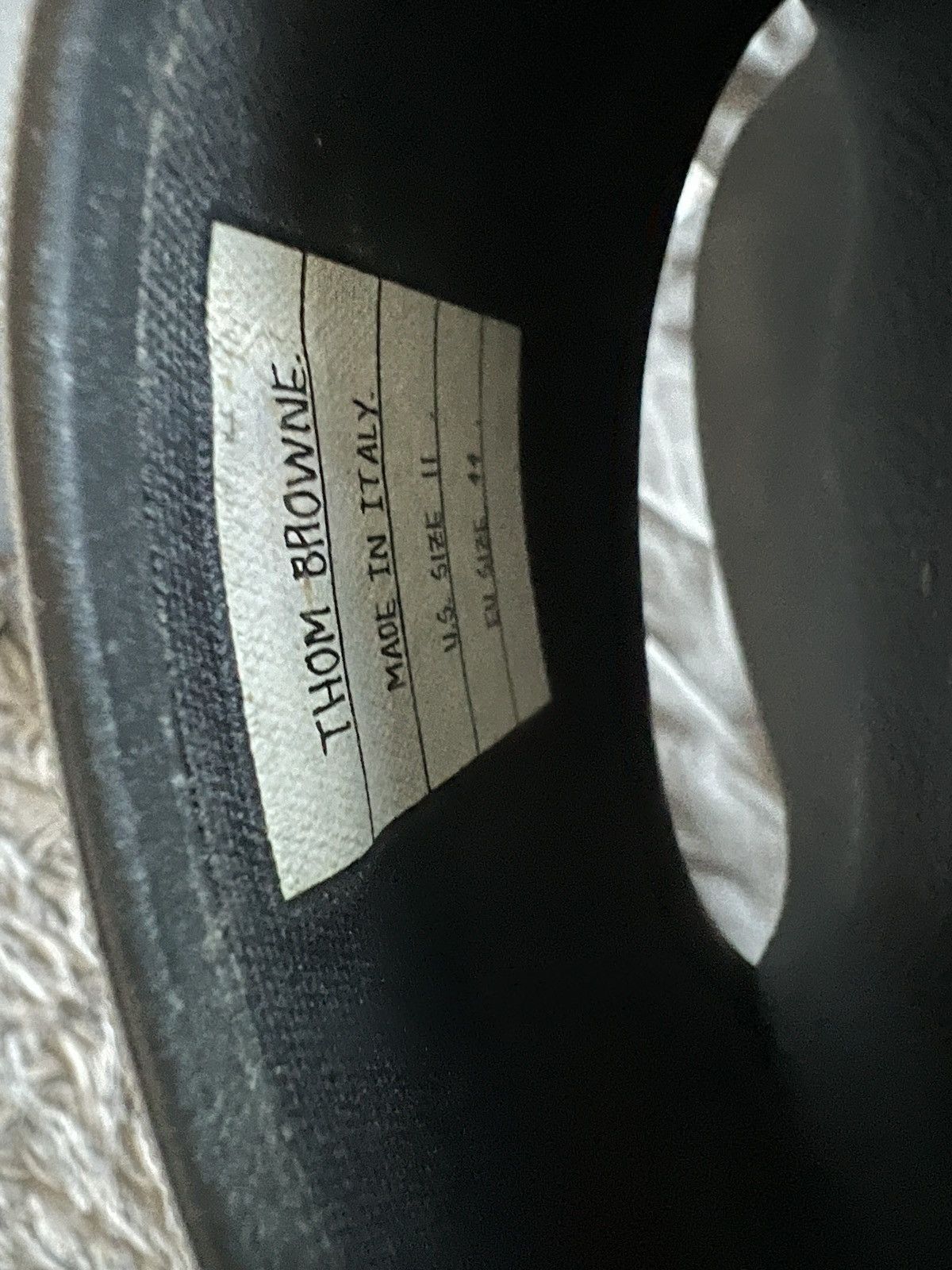 Thom Browne Thom Browne Black Rubber Stripe Pool Slides Size US 11 / EU 44 - 9 Thumbnail