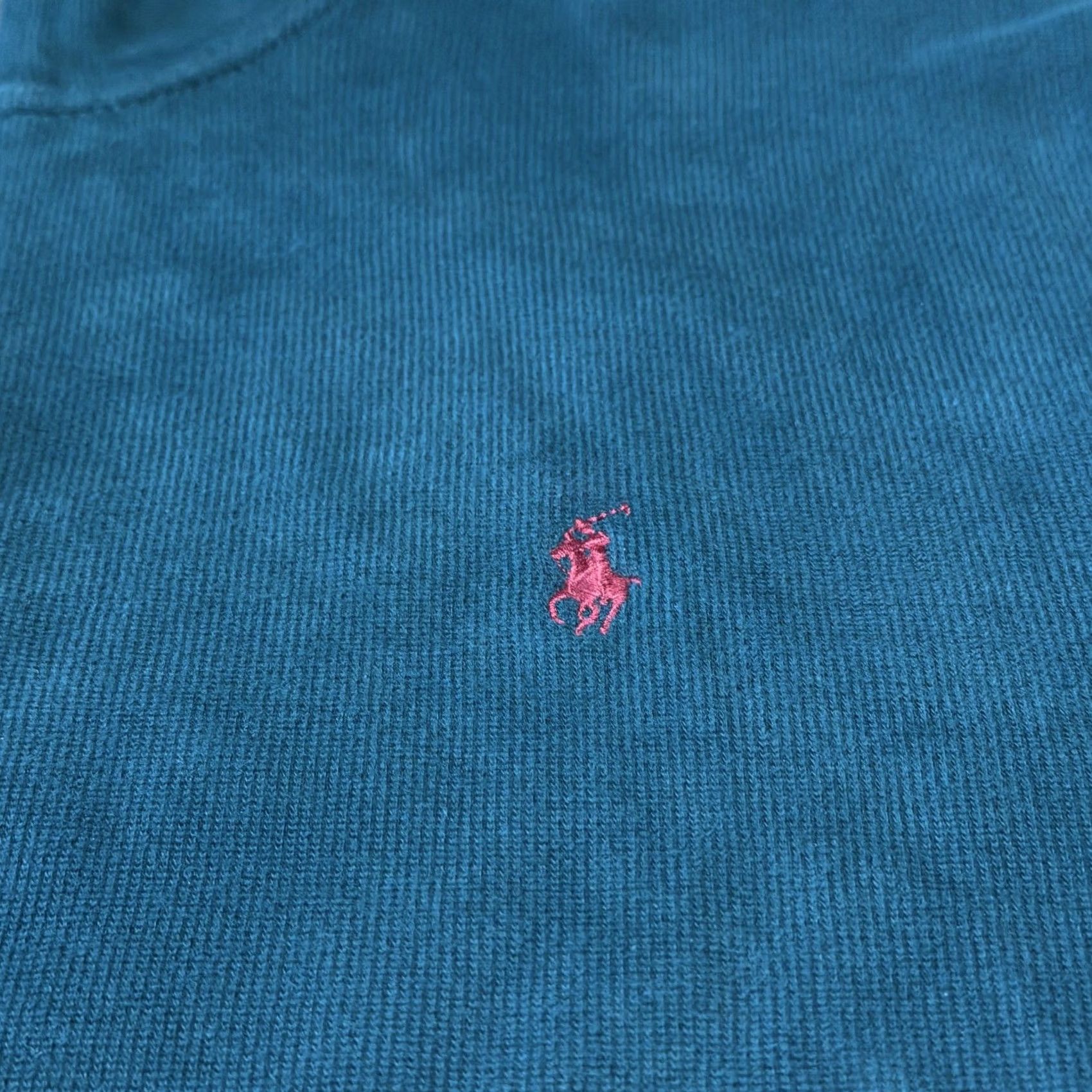 Polo Ralph Lauren Polo Ralph Lauren Mens 2XL Green Cotton Sweater Mock Neck Pullover Size US XXL / EU 58 / 5 - 5 Thumbnail
