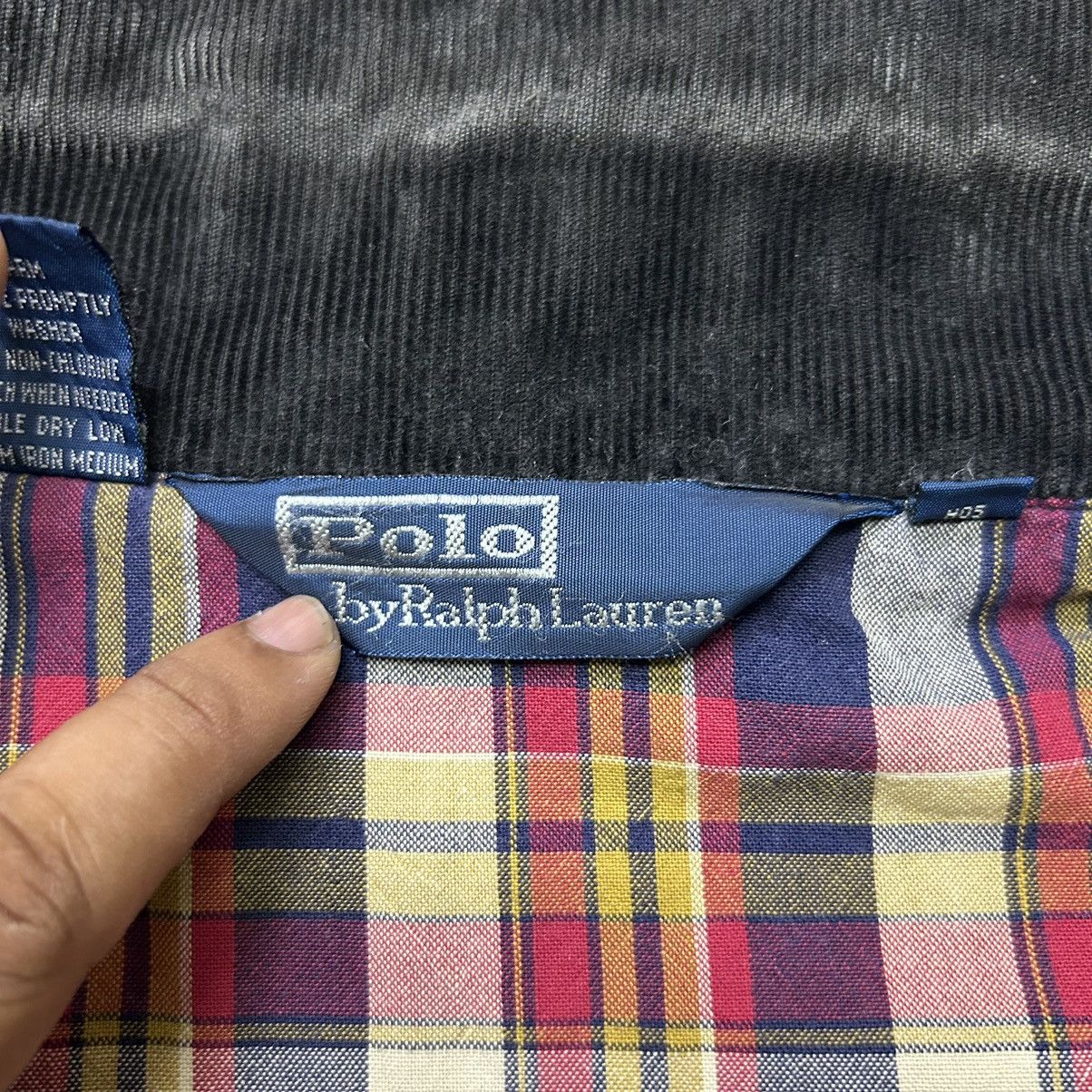 Ralph Lauren Vintage Polo Ralph Lauren Dark Blue Checkered Lined Jacket Size US M / EU 48-50 / 2 - 11 Thumbnail