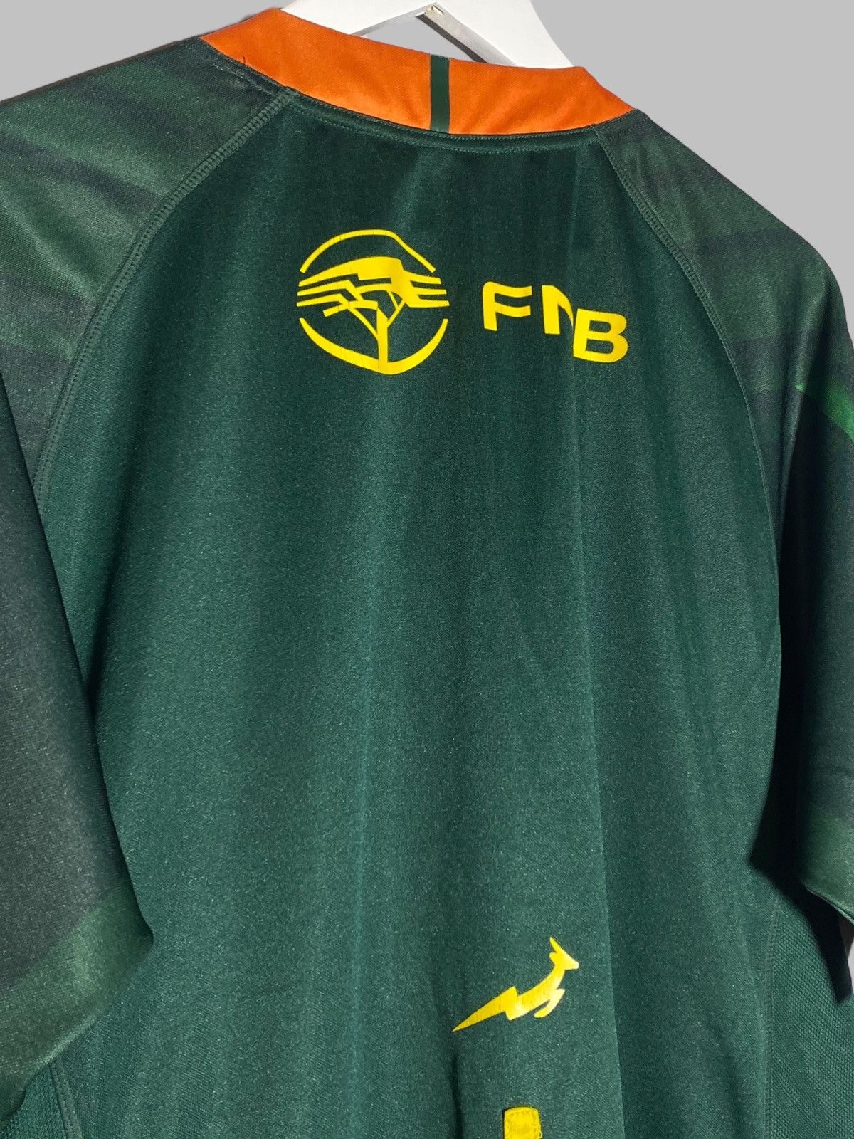 Asics South Africa Springbok Sevens Rugby Jersey Size US XL / EU 56 / 4 - 13 Thumbnail
